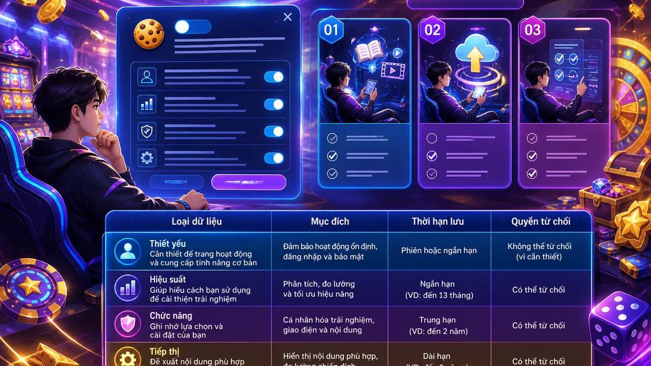 Trước khi chọn đồng ý: PG99 cookie và dữ liệu theo dõi cần kiểm tra gì?